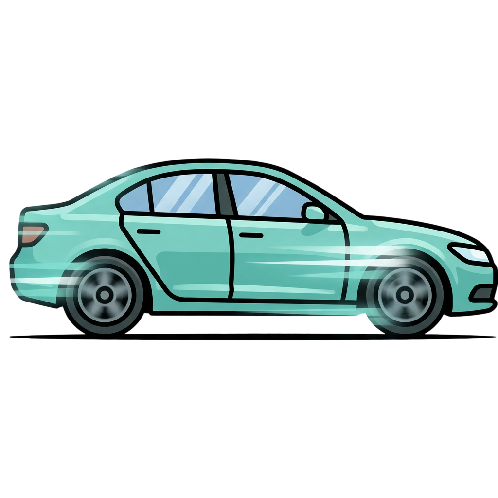 Иконка выездного автомобиля